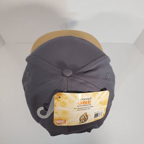 NEW‎ Captain Marvel Carol Danvers Baseball Adjustable Snapback Cap Hat With Tags - Picture 8 of 15